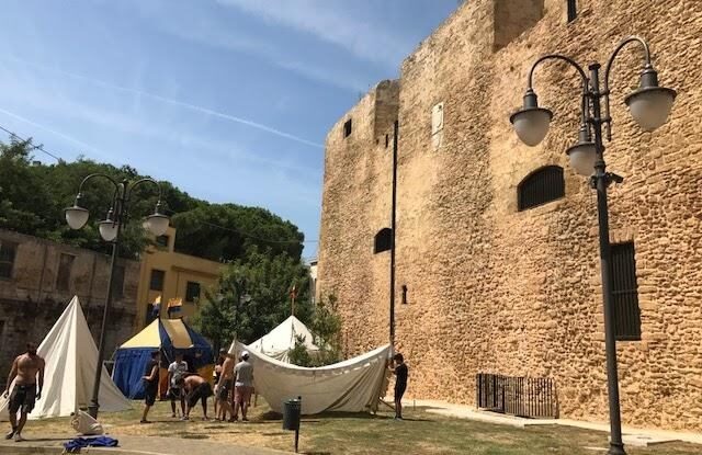 Accampamento storico al Bastione San Giacomo